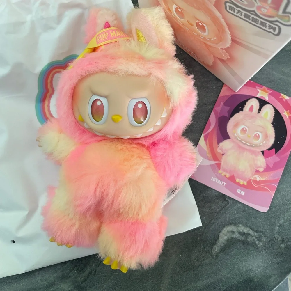 Labubu Big Into Energy LOYALTY Keychain Bag Charm Monster Plush